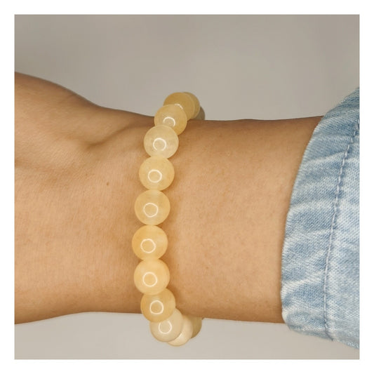 Pulsera citrino 8mm