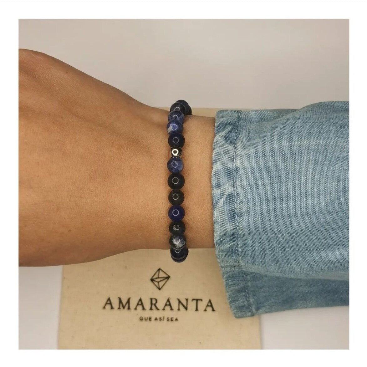 Pulsera sodalita 6mm