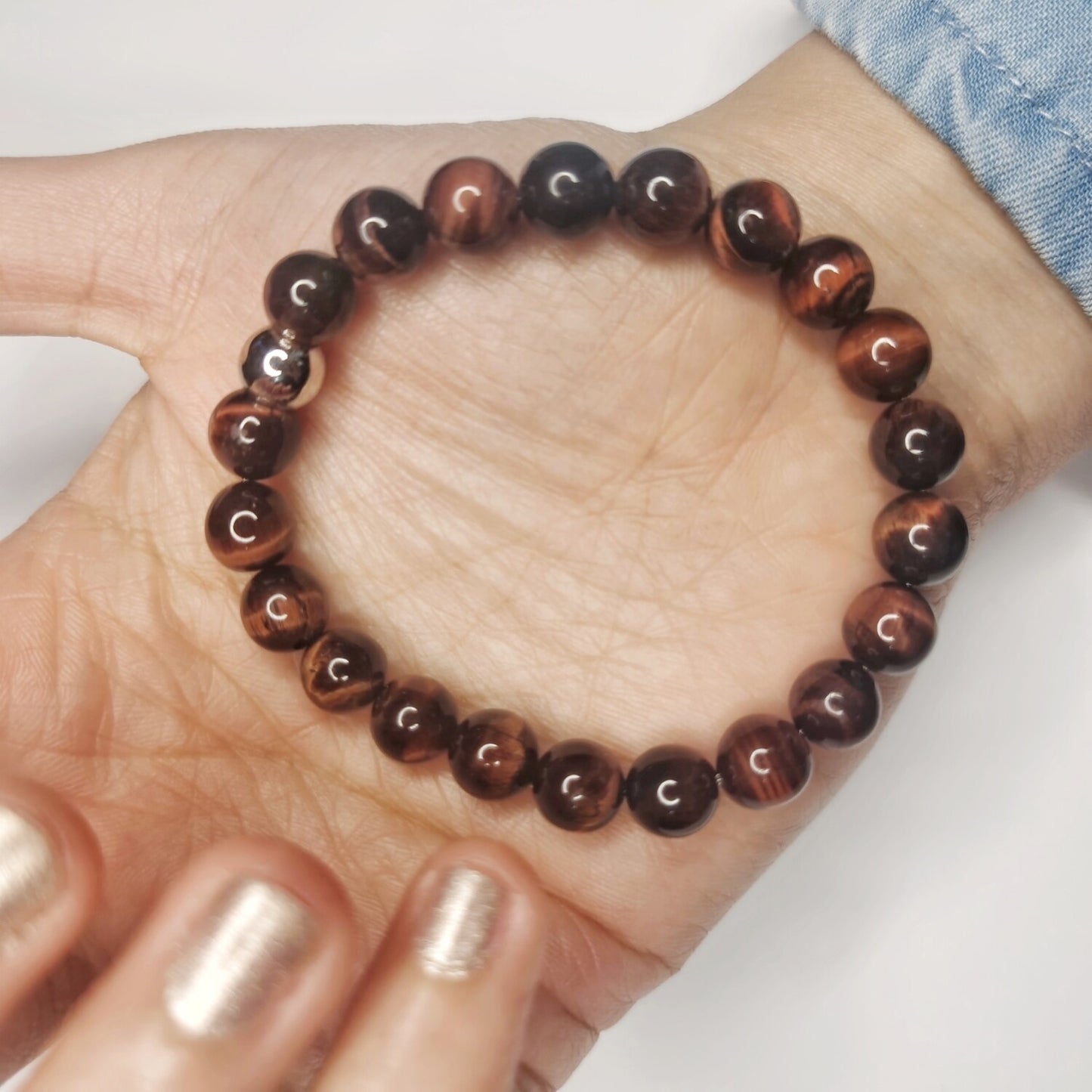 Pulsera ojo de buey 8mm