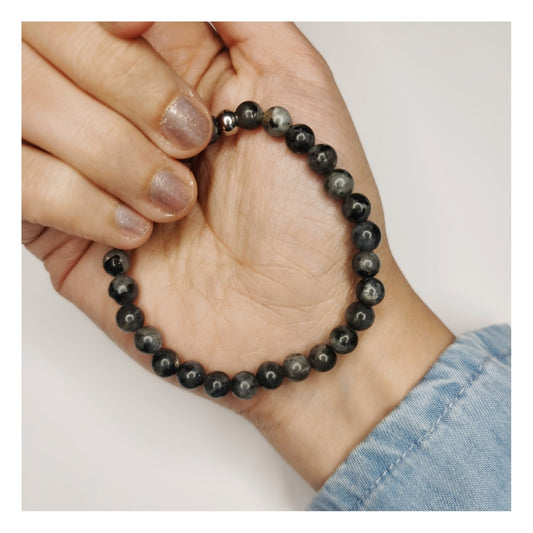 Pulsera labradorita 6mm
