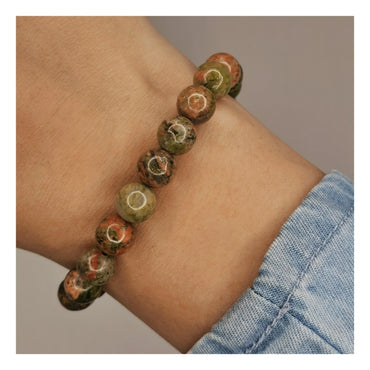 Pulsera unakita 8mm