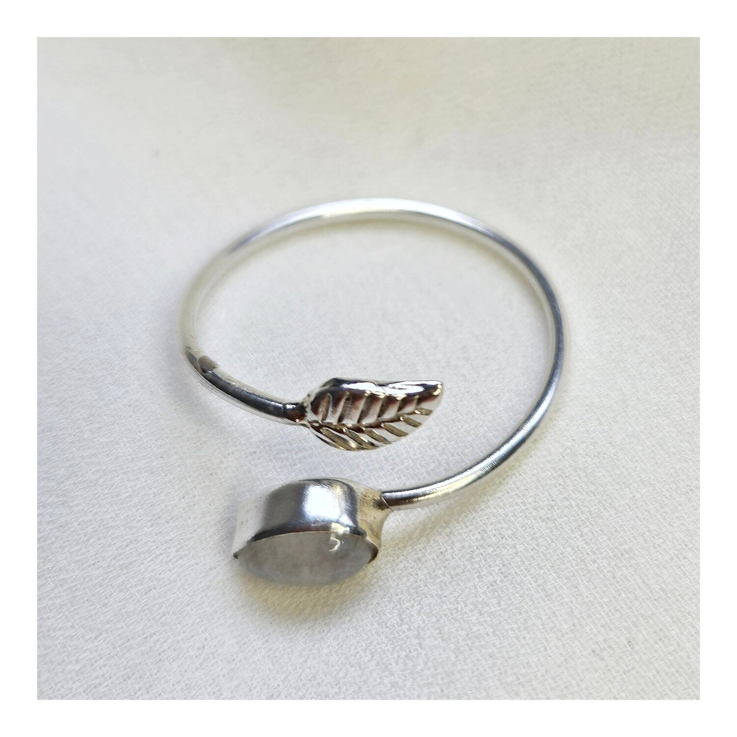 Anillo Piedra de la luna Plata 925 (ajustable)