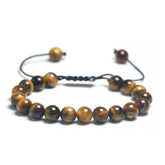 Pulsera ojo de tigre 8mm