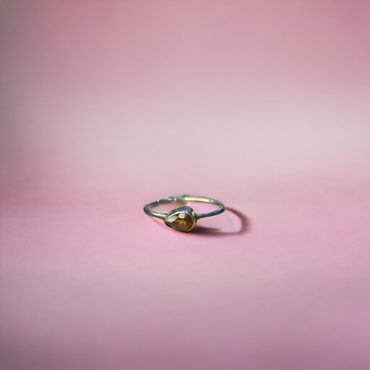 Anillo Citrino Plata 925 (19 mm)