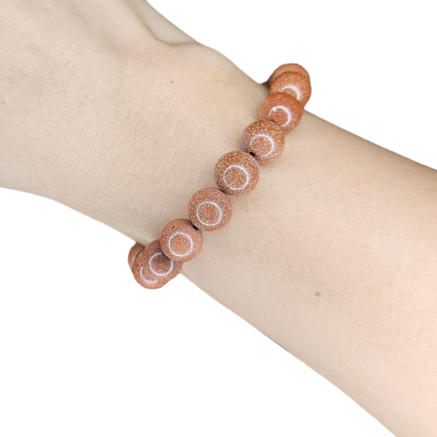 Pulsera piedra del sol 10mm