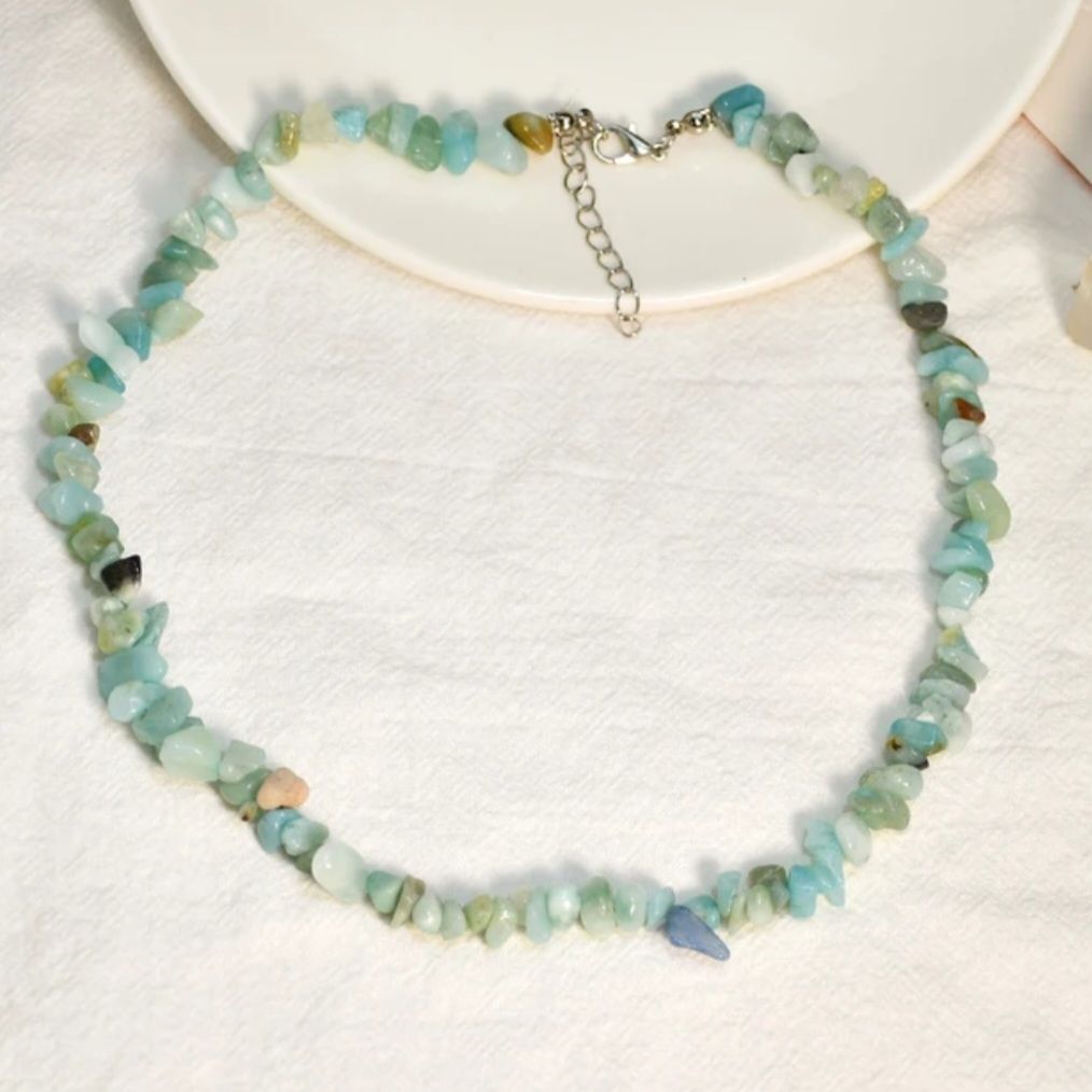 Collar amazonita escallas