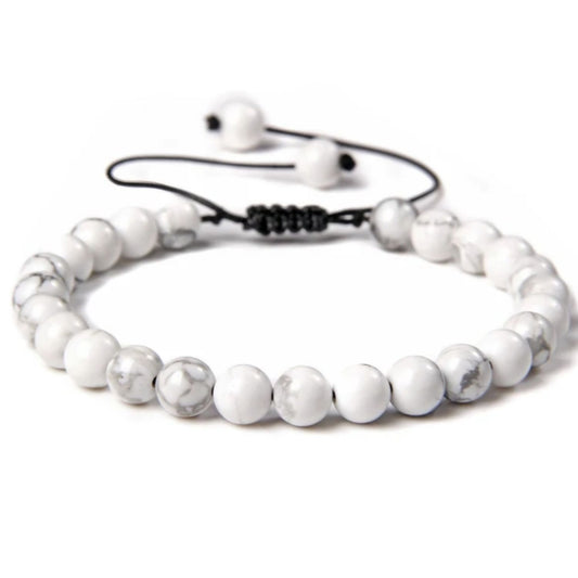 Pulsera howlita 6mm