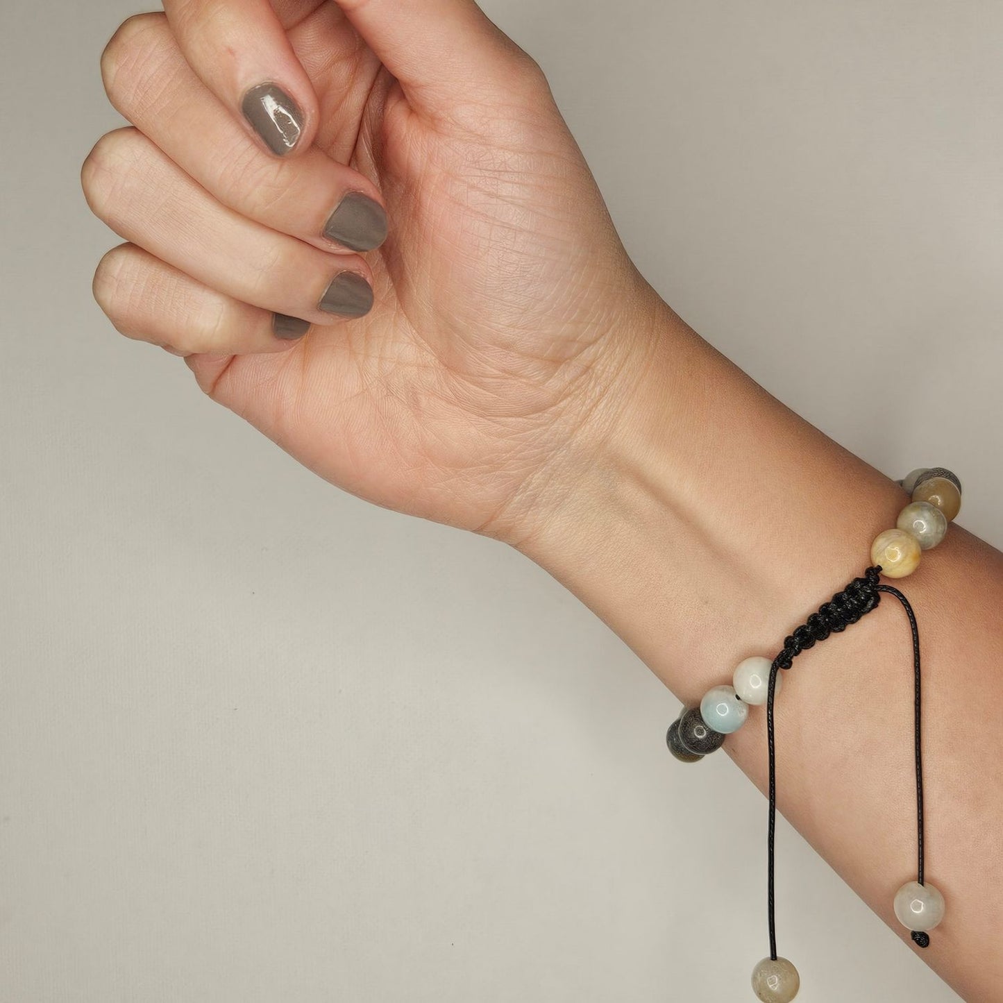 Pulsera amazonita 8mm