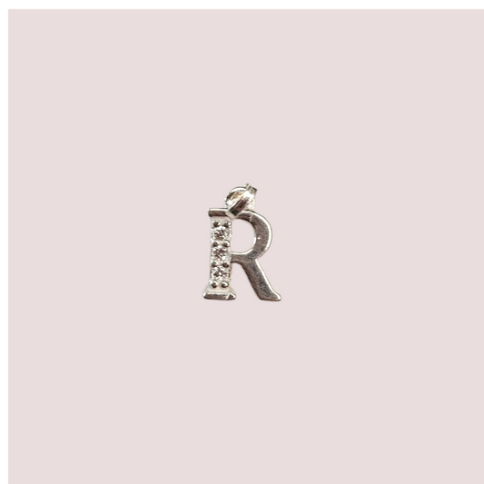 Letra R (Plata 925)