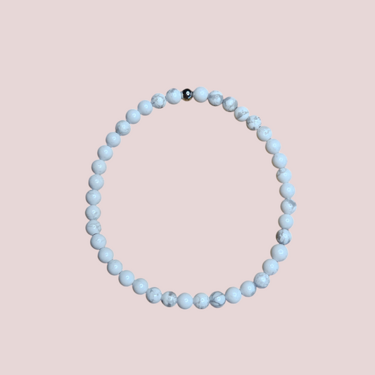 Pulsera howlita 4mm
