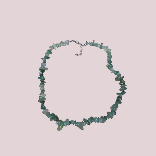 Collar cuarzo verde escallas