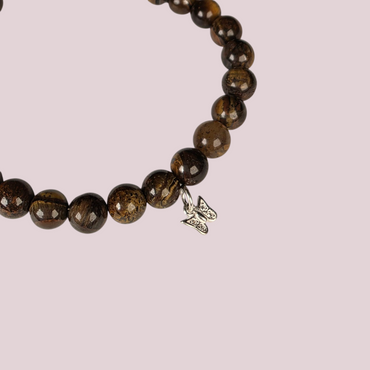 Mariposa con circonias (Plata 925)