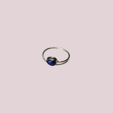 Anillo Lapislazuli Plata 925 (16 y 19 mm)