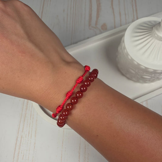 Pack Protección (Cornalina y 7 nudos)