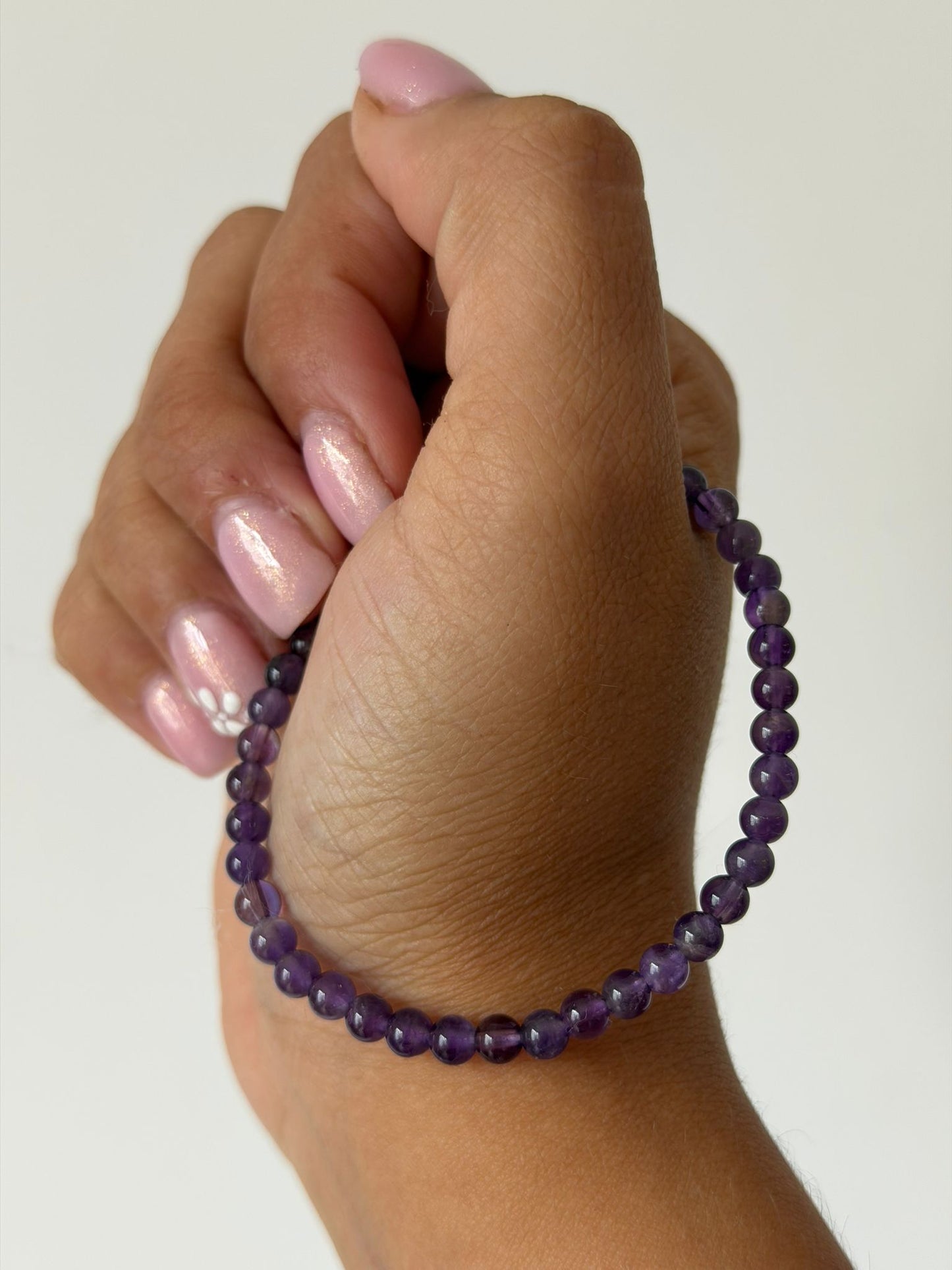 Pulsera amatista 4mm