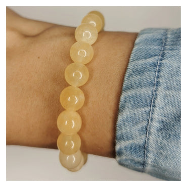 Pulsera citrino 8mm