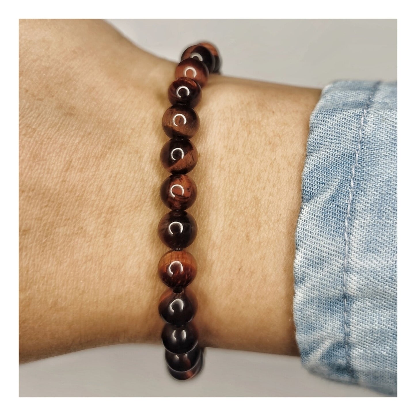 Pulsera ojo de buey 6mm