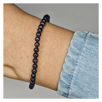 Pulsera lluvia de estrellas 4mm