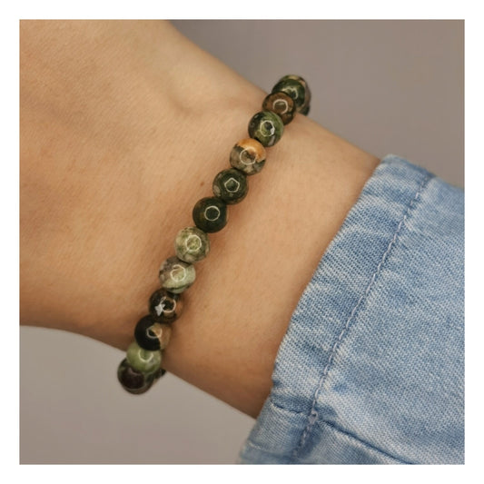 Pulsera jaspe kambamba 6mm