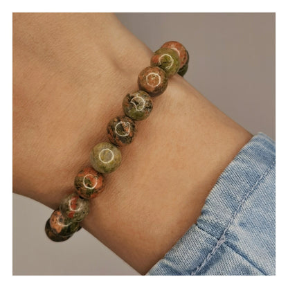 Pulsera unakita 8mm
