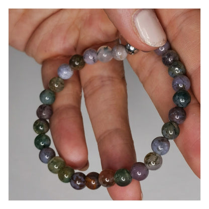 Pulsera agata india 6mm