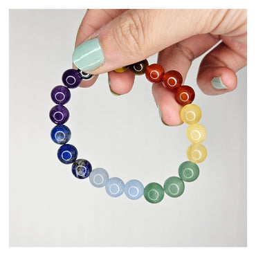 Pulsera 7 chakras colores