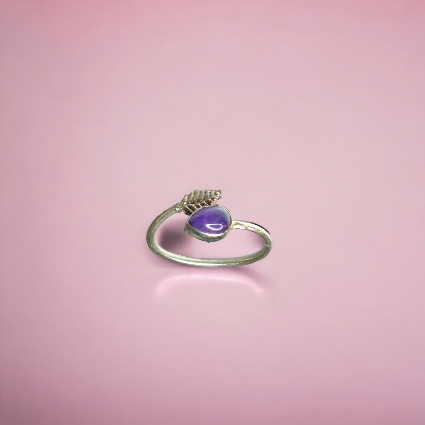 Anillo Amatista Plata 925 (ajustable)