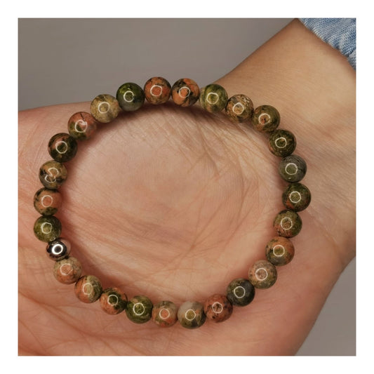Pulsera unakita 6mm