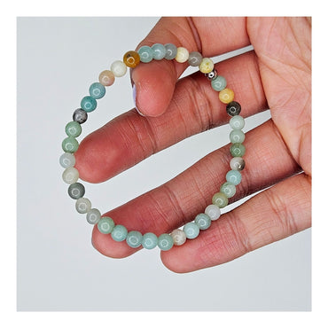 Pulsera amazonita 4mm