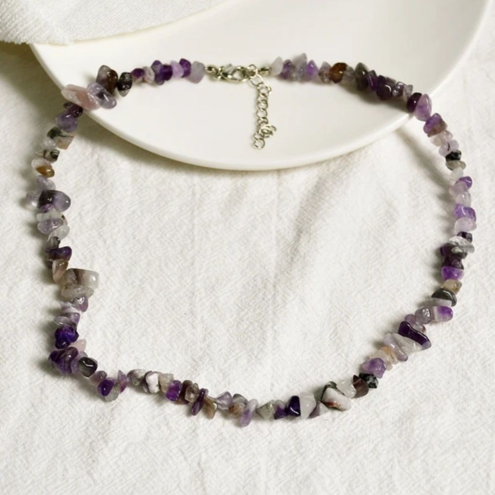 Collar amatista escalla
