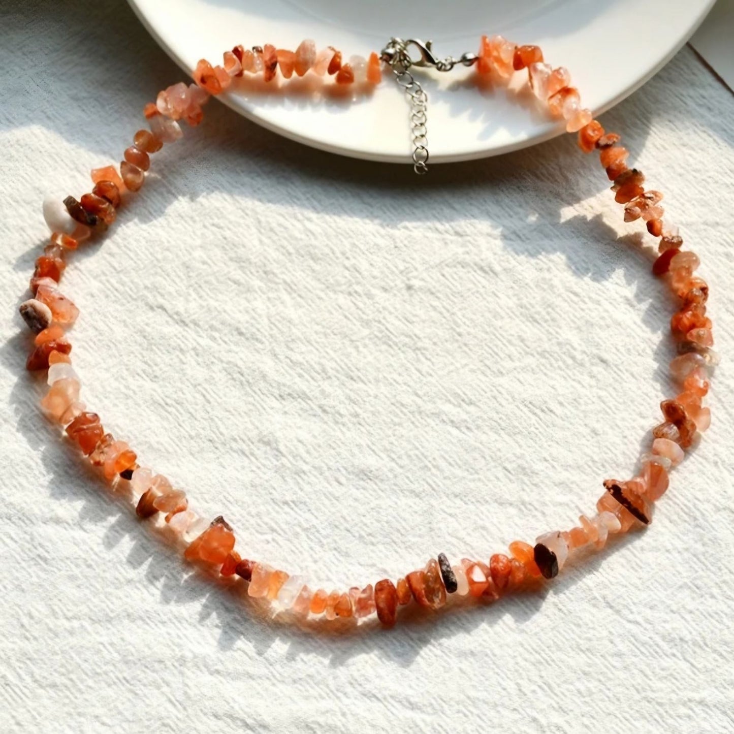 Collar agata escallas