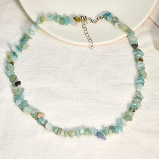 Collar amazonita escallas