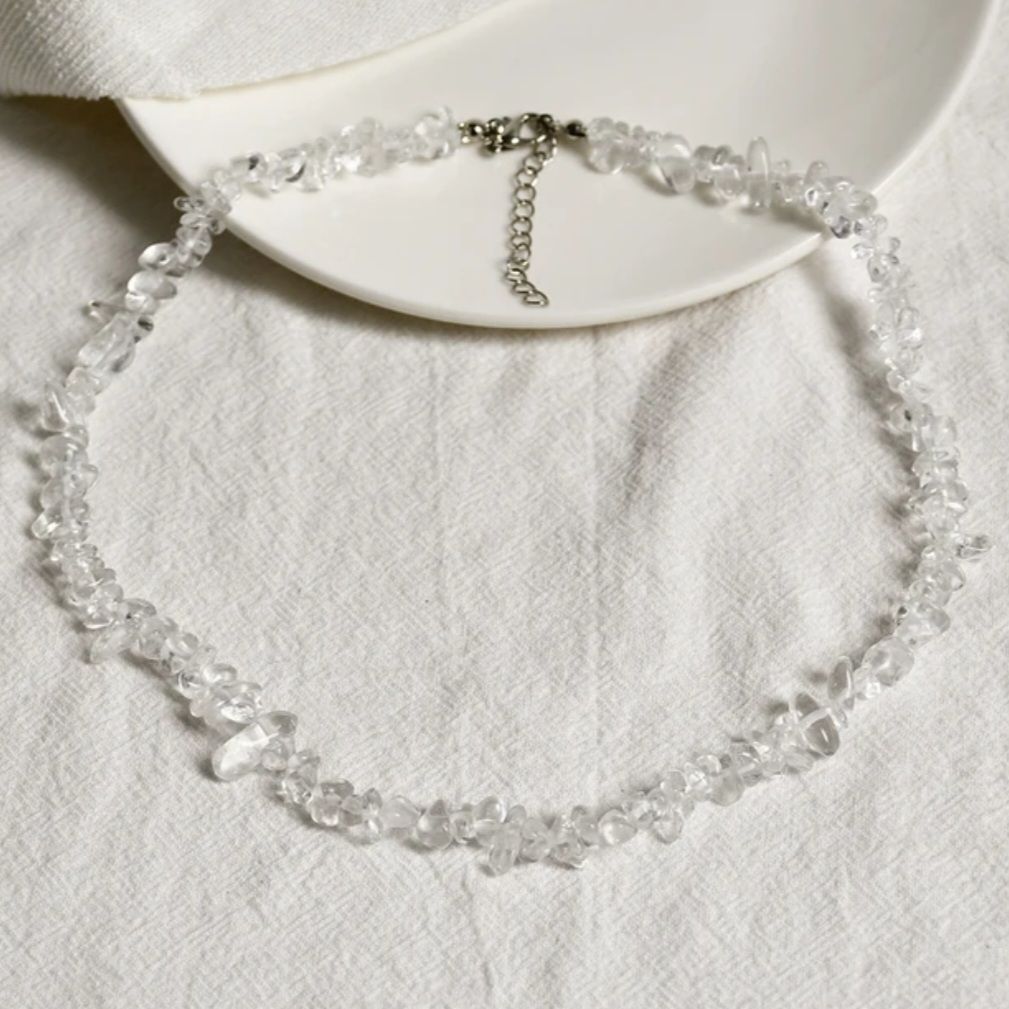 Collar cuarzo cristal