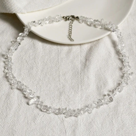 Collar cuarzo cristal