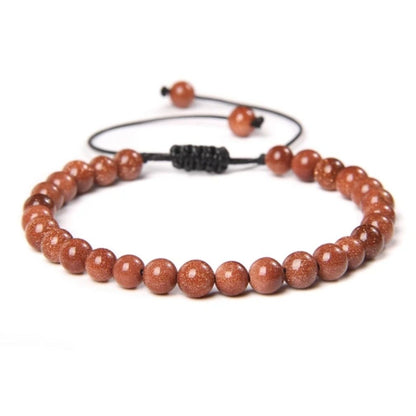 Pulsera piedra del sol 6mm