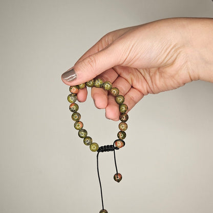 Pulsera unakita 8mm