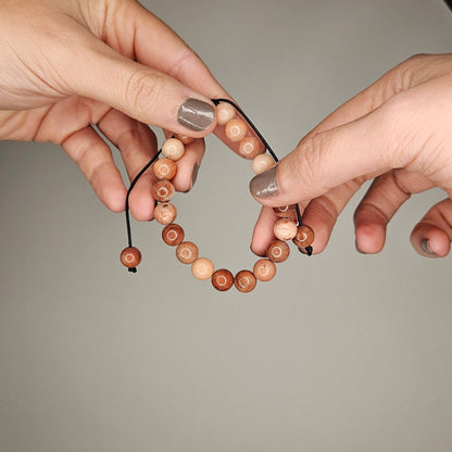 Pulsera aventurina rosa 8mm
