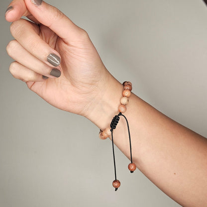 Pulsera aventurina rosa 8mm