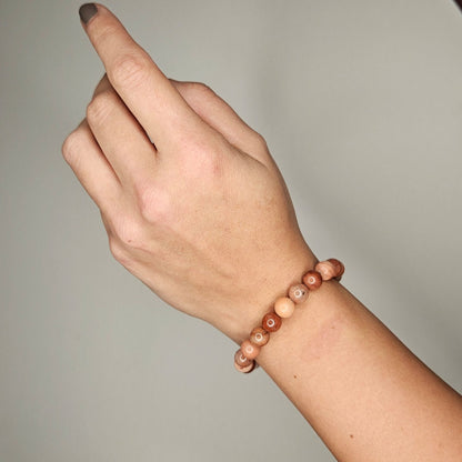 Pulsera aventurina rosa 8mm