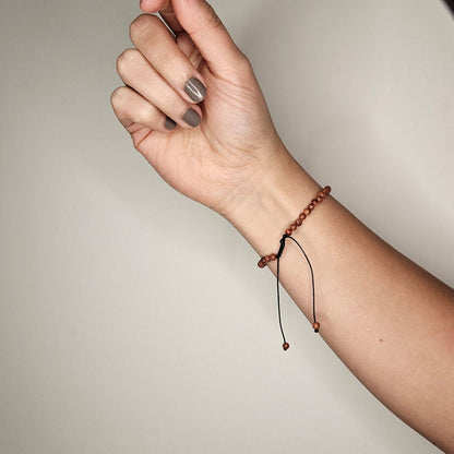 Pulsera piedra del sol 4mm