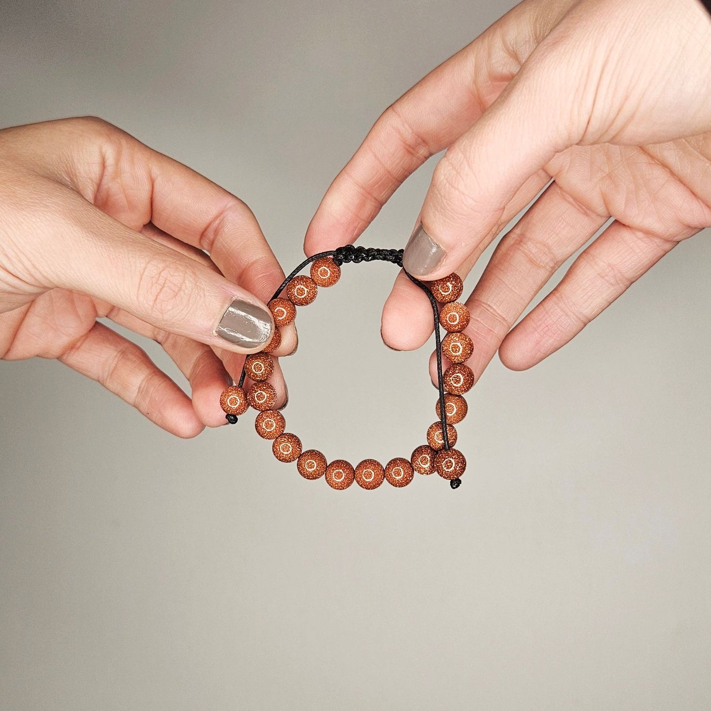 Pulsera piedra del sol 8mm