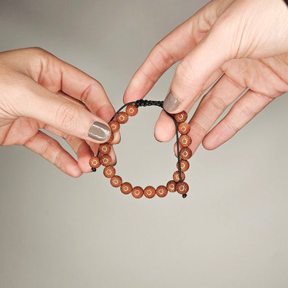 Pulsera piedra del sol 8mm