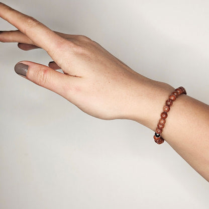 Pulsera piedra del sol 6mm