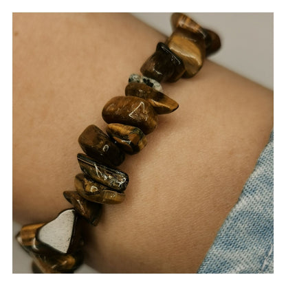 Pulsera ojo de tigre escalla