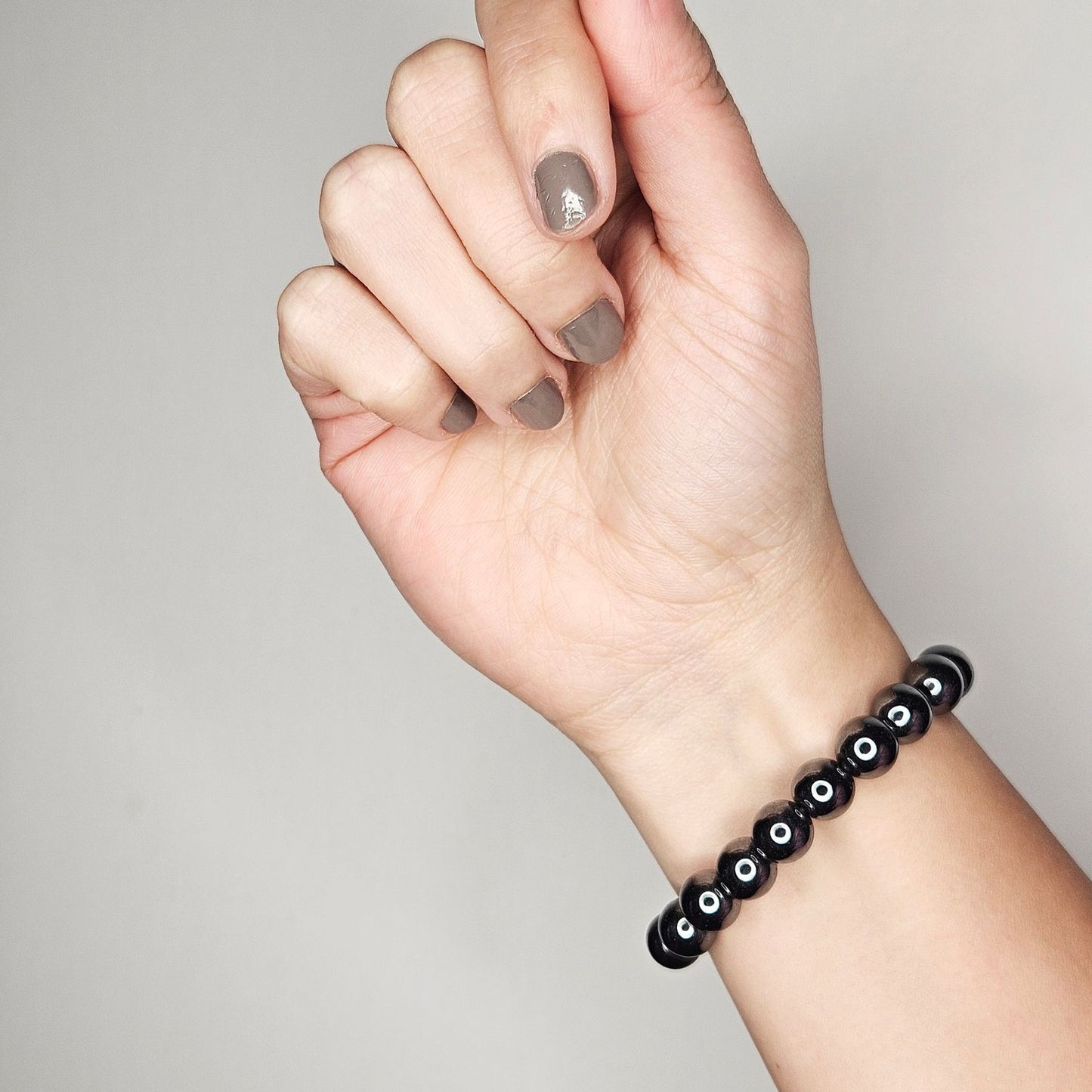 Pulsera hematite 10mm