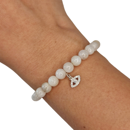 Ojo circonias (Plata 925)