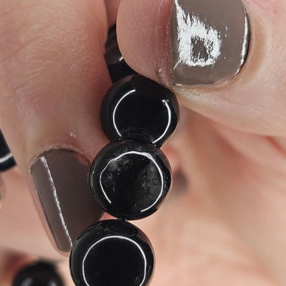 Pulsera turmalina 8mm