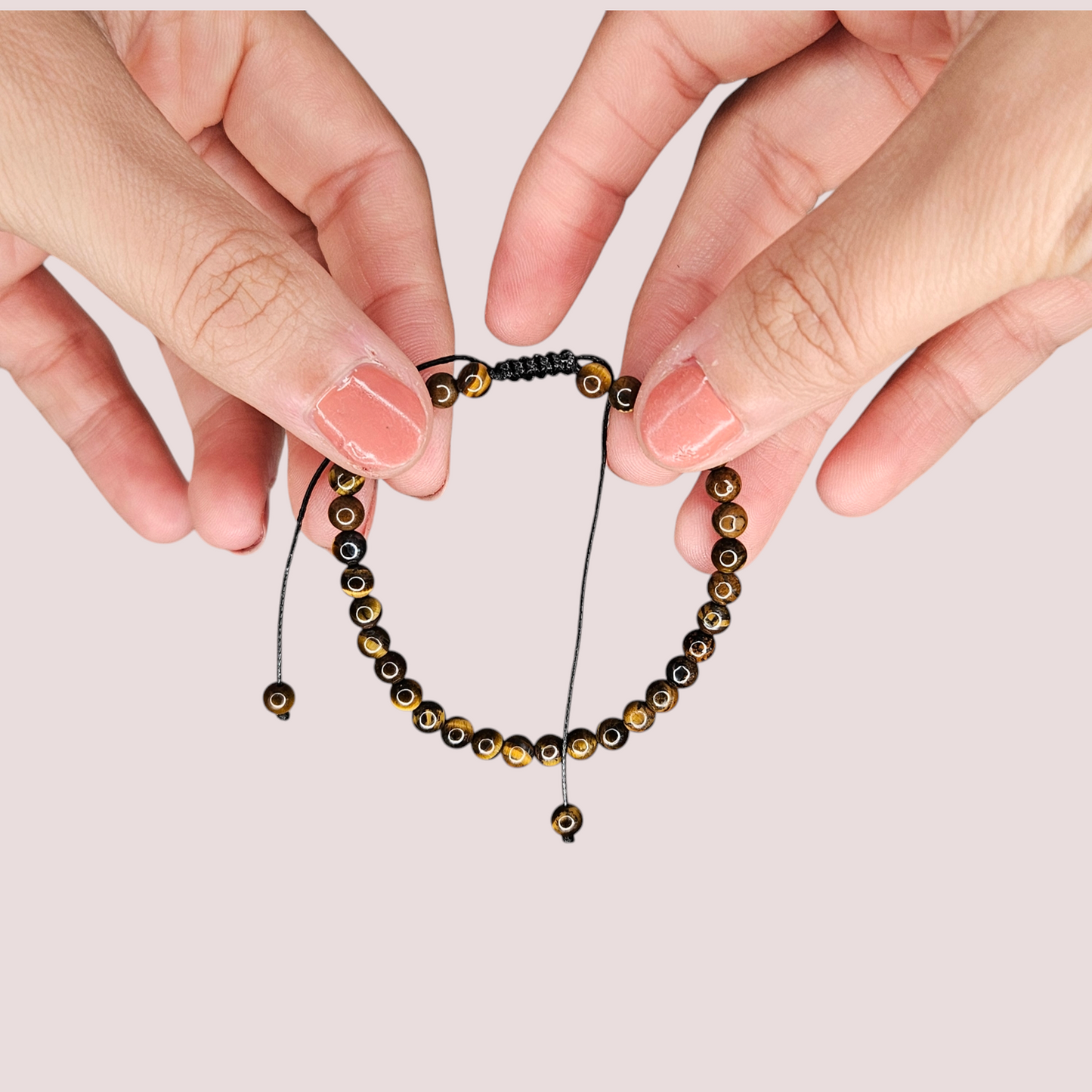 Pulsera de ojo de tigre 4mm