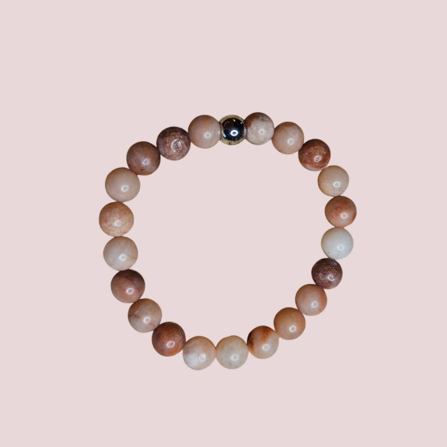 Pulsera aventurina rosa 8mm