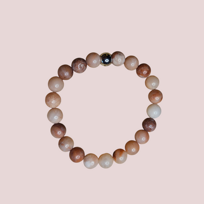 Pulsera aventurina rosa 8mm